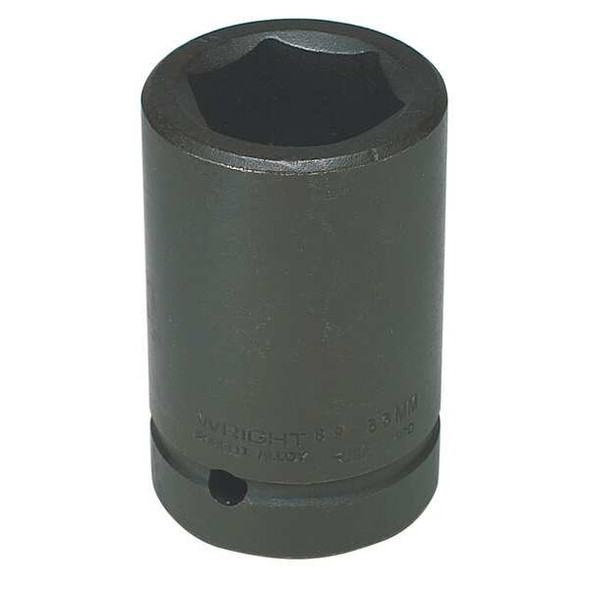 Wright Tool 1" Drive, 46mm Size, Metric Impact Socket, 6 Pts 89-46MM