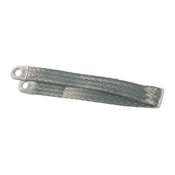 Grote Ground Strap Braided,Silver 84-9465