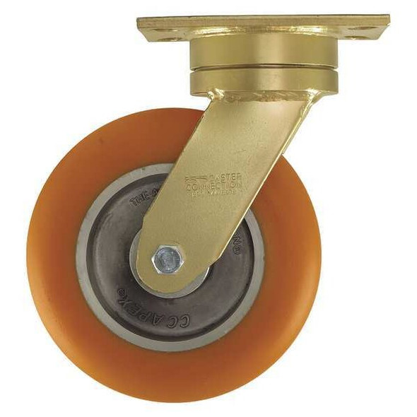 Manufacturer Varies Swivel Plate Caster,Polyurethan,1200 lb. CDP-G-31