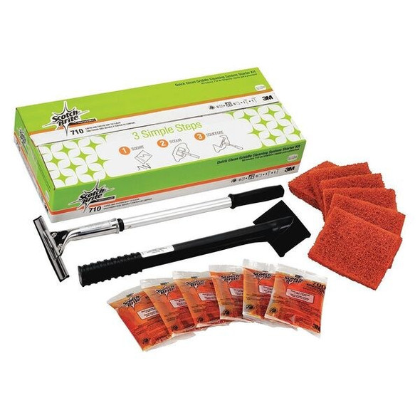 Scotch-Brite Cleaning Kit,21 1/4 in L,White 710