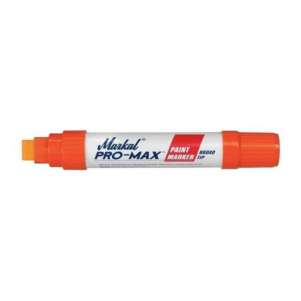 Markal Paint Marker, Medium Tip, Orange Color Family, Paint 90904