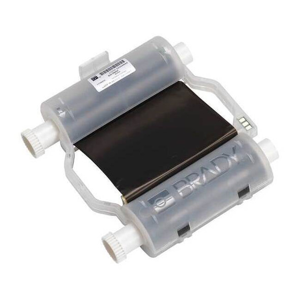 Brady Printer Ribbon, 4-21/64" W, 200 ft. L, Black B30-R6600