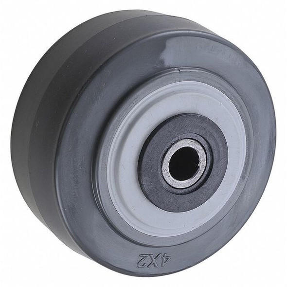 Manufacturer Varies Caster Wheel,4 in.,600 lb.,Gray Core XA0420112