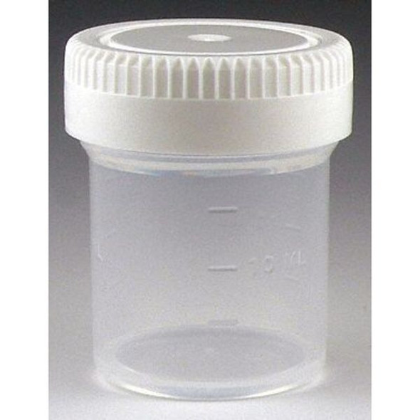 Globe Scientific Airtight Jar,20 mL,44.2 mm H,PK1000 6518