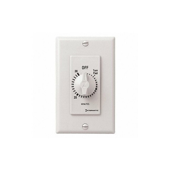 Intermatic Spring-Wound Timer, White, 277V AC FD15MWC