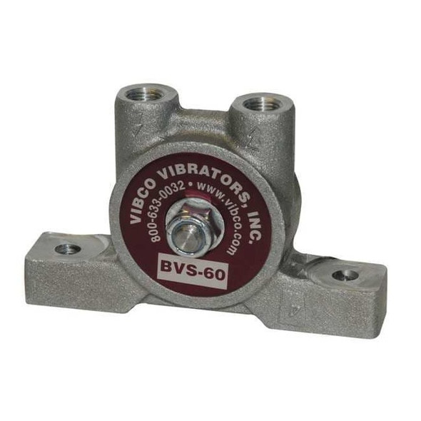 Vibco Pneumatic Vibrator,20 lb,12,000vpm,60psi BVS-60