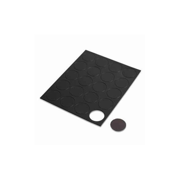 U Brands MAGNET,CIRCLES,20PK,BK 5146U00-24