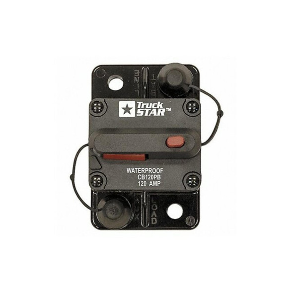 Buyers Products Automotive Circuit Breaker,CB,120A,12VDC CB120PB Buyers Products Automotive Circuit Breaker,CB,120A,12VDC CB120PB