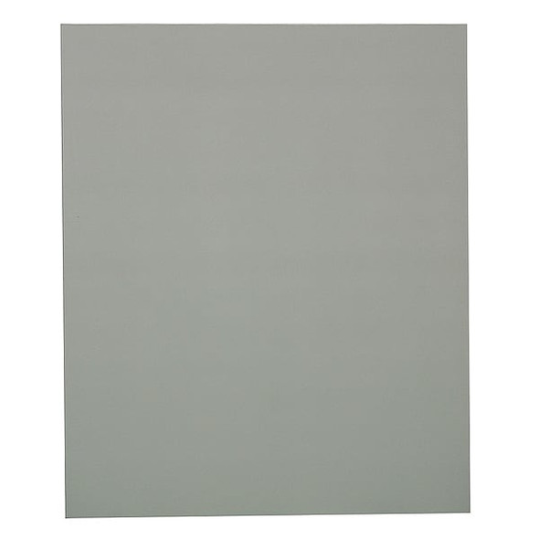 55" x 22" Panel Toilet Partition, Solid Polymer, Gray