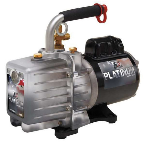 Platinum Refrigerant Evacuation Pump, 7.0 cfm, 1-2 HP, 6 ft cord  DV-200N