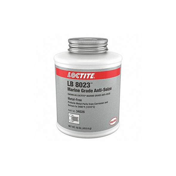 Loctite Anti Seize,Marine,16 oz,Brush Top Can LB 8023 275026