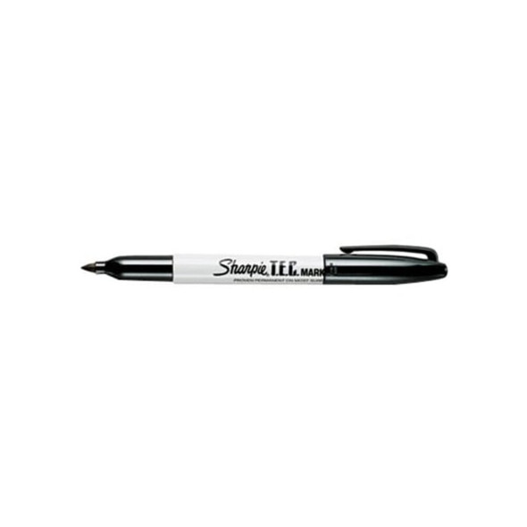 Sharpie Trace Element Certified Permanent Marker, Fine Point, Black, 12PK 13401