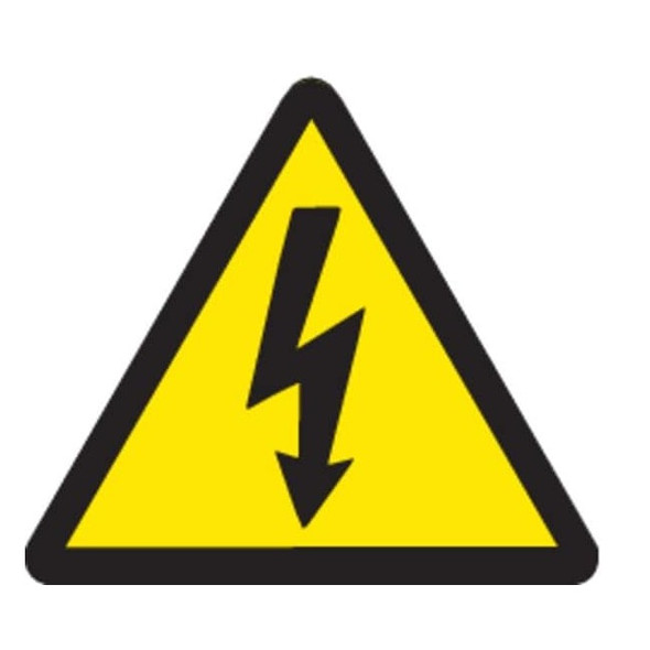 Brady Warning Label,4 In. H,4 In. W,PK10 60213