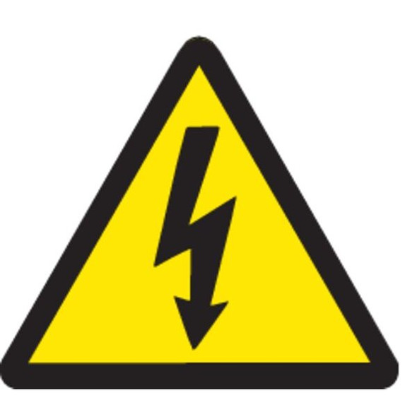 Brady Warning Label,4 In. H,4 In. W,PK10 60213