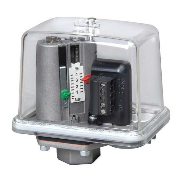 Pressure Switch, Standard, SPDT, 1/4" NPT, 2.9 to 116 psi Range