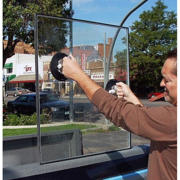 Woods Powr-Grip Suction Cup Lifter,6 in Cup Diameter TL6HG