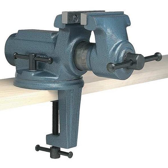 Wilton Portable Vise,Serrated Jaw,10 1/8" L CBV-100