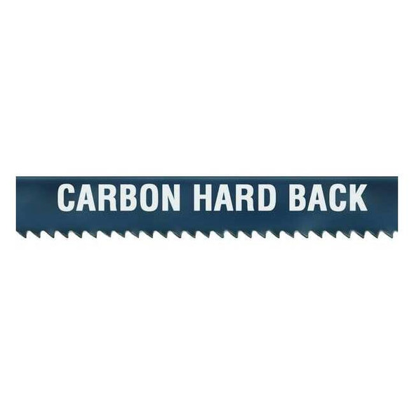 Band Saw Blade, 7 ft. 9-1/2 in L, 1/2" W, 6 TPI, Carbon Steel, 0.025" Thick