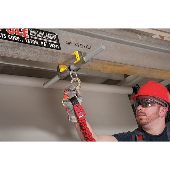 Msa Safety Sliding Beam Anchor, Workman FP Stryder Beam Grip, 4 in - 13.5 in beam 10144431