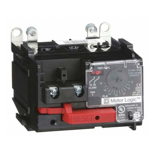 NEMA Overload Relay, 1NC, 6 A Min current, 18 A Max current, 600V AC