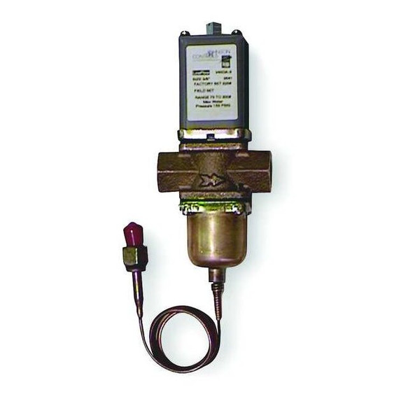 Johnson Controls Pressure Regulating Valve, Brass, 29 gpm V46AB-1C