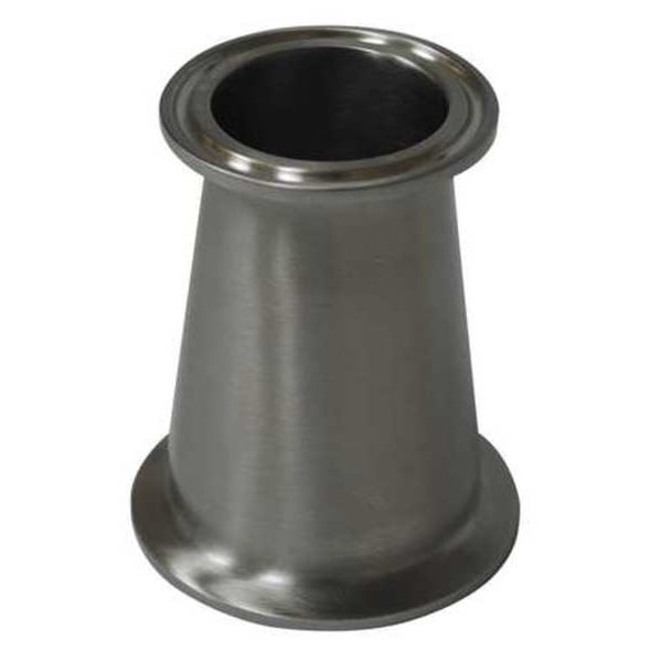 1-1/2" x 1" Clamp T316L SS Concentric Reducer