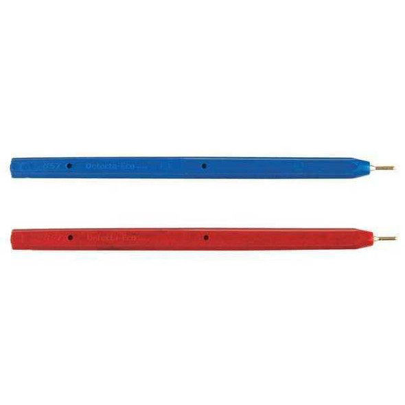Detectapro Metal Detectable Stick Pen, Red, PK50 SPENRDRD