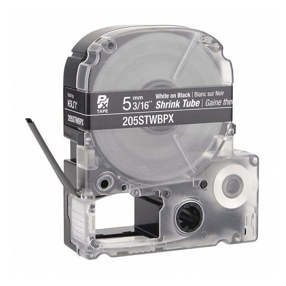 Epson Sleeve Label, Black, Polyolefin, 3/16 in W 48GE84