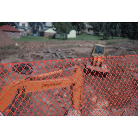 Tenax Safety Fence,4 ft. H,Orange,50 ft. L 64090204