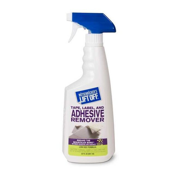 Tape and Adhesive Remover, 22 oz, Trigger Spray Bottle, 6 PK