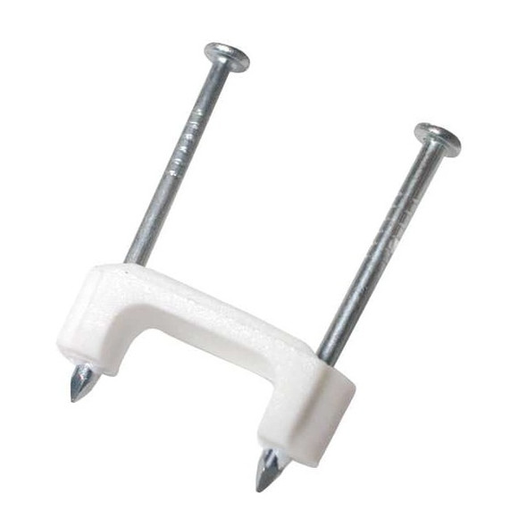 Gardner Bender Cable Staples, Plastic, Steel, 500 PK PS-550