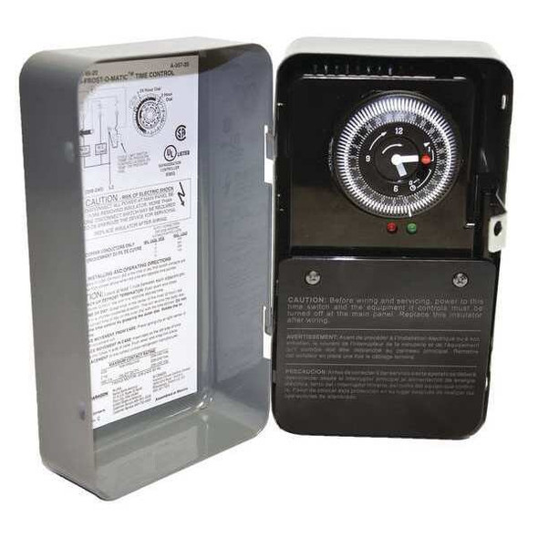 Paragon DefrostControlTimer,1NO/2NC,120-240VAC 8145-AV