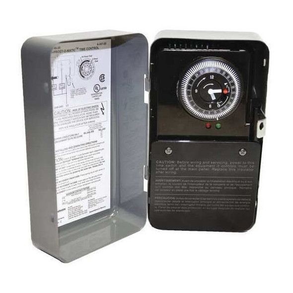 Paragon DefrostControlTimer,1NO/2NC,120-240VAC 8145-AV