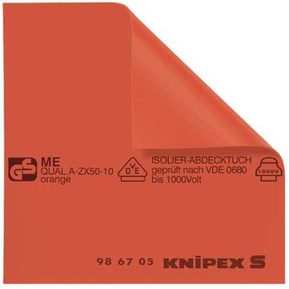 Knipex Red Insulated Mat, Rubber 98 67 05