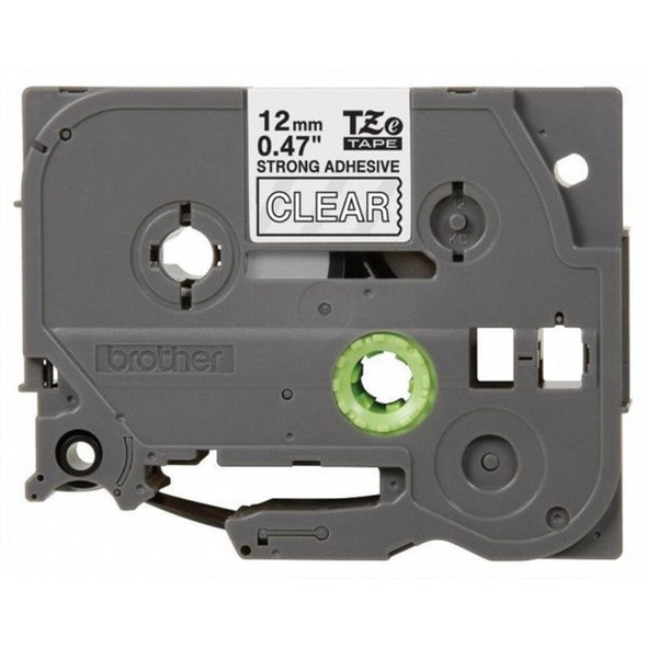 Brother Label-RibbonCartridge,Clear,Gloss,1-2inW TZES135G