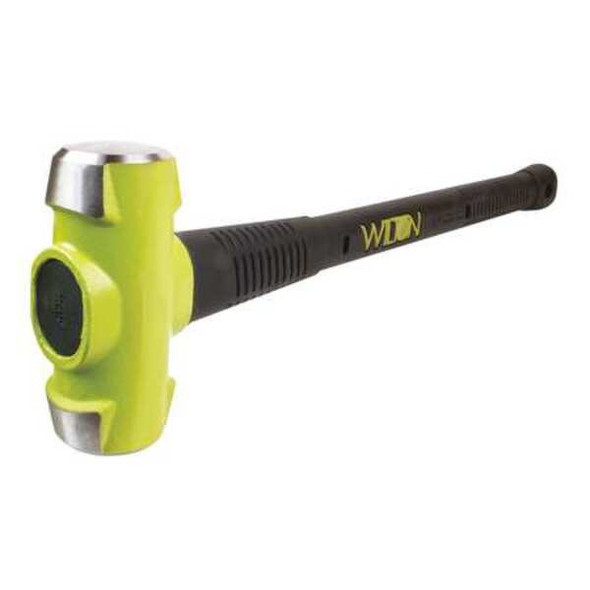Wilton Sledge Hammer,10 lb.,26 In,Rubber/Steel 21024