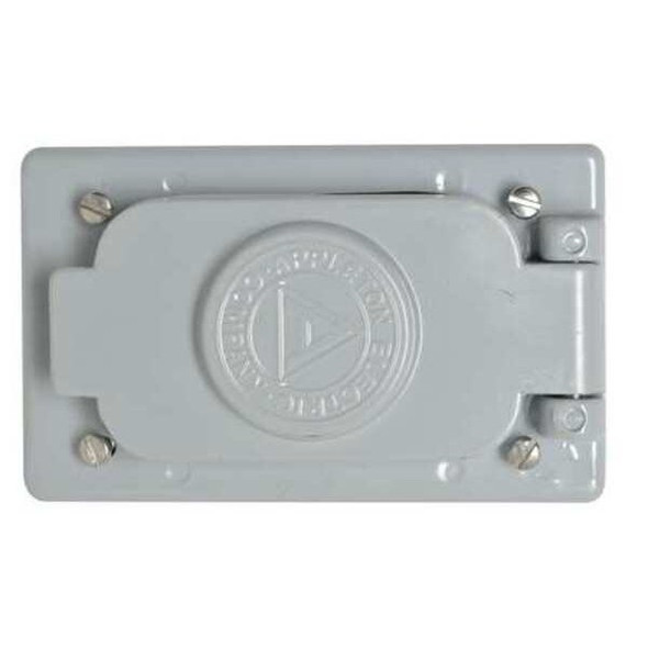 Appleton Electric Weatherproof Cover,Vertical,Self Closing FSK-WGF1
