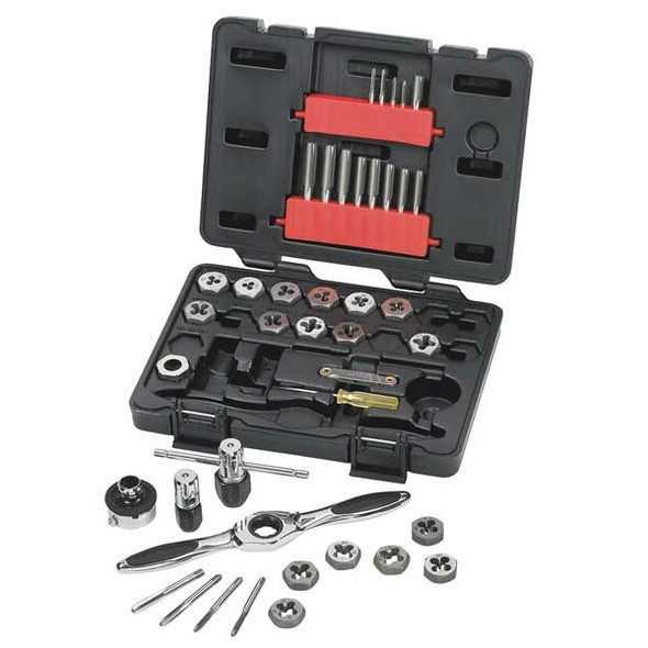 Gearwrench 42 Piece Metric Ratcheting Tap and Die Set 3886