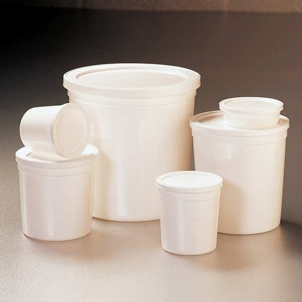 Dynalon Laboratory Jar,White,101.6 mm H,PK100 454415