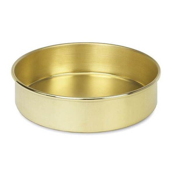 Advantech Manufacturing Pan, Brass, 8 In, Full Ht PB8F
