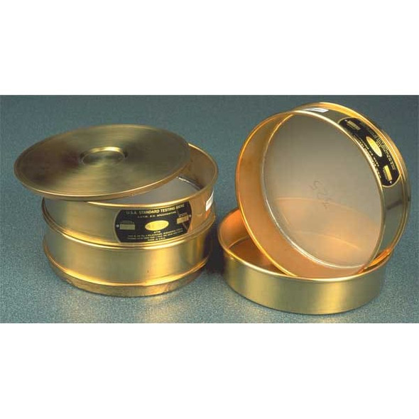 Advantech Manufacturing Pan, Brass, 8 In, Full Ht PB8F