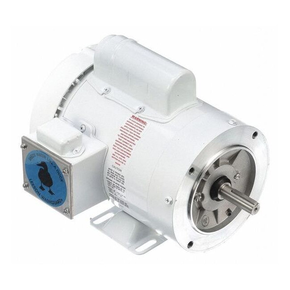 Leeson Washdown Motor,1 HP,Face/Base,12-1/8in.L 112529.00