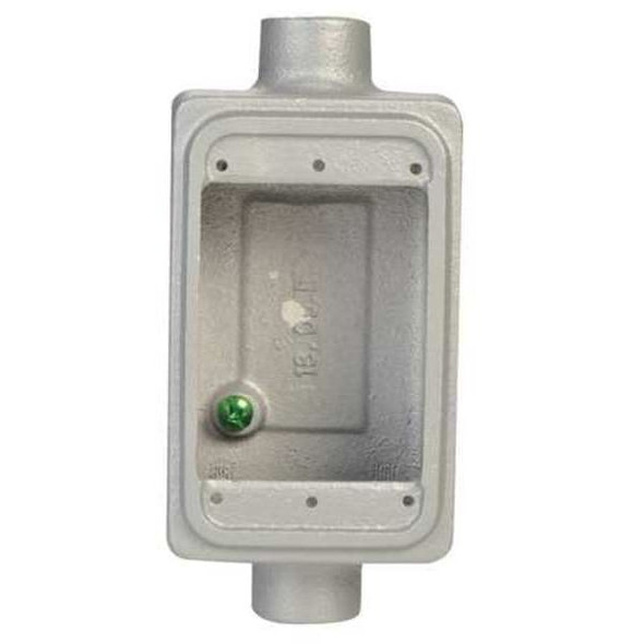 Appleton Electric Weatherproof Box,Aluminum,25cu. in FDC-1-100-A