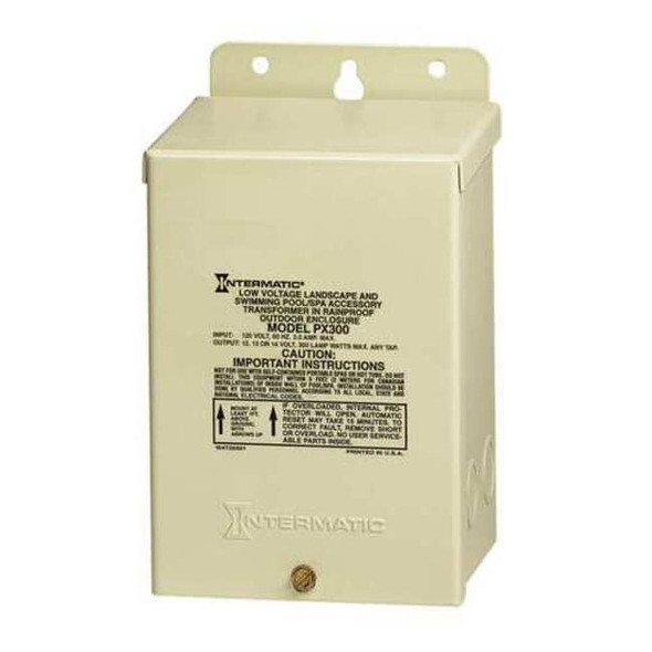 Intermatic Transformer, 300 VA, 3R, 12/13/14V AC, 120V AC PX300
