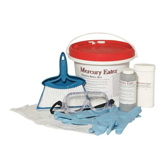 Mercury Eater Mercury Spill Kit,128 oz. 3900-001