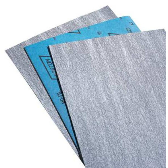 Norton Abrasives Sanding Sheet,11 in L,9 in W,PK100 66254487400 Norton Abrasives Sanding Sheet,11 in L,9 in W,PK100 66254487400