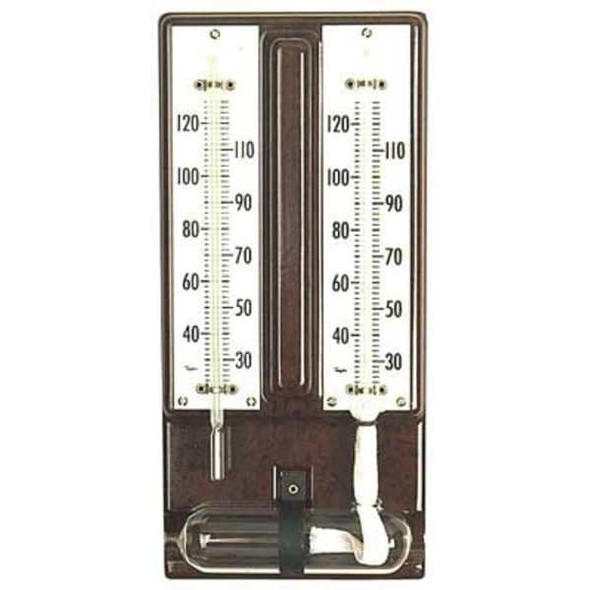 Taylor Mason Hygrometer,Range 0/120 F 5525J1