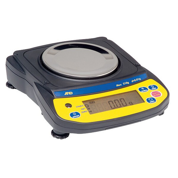A&d Weighing Compact Balance,SS Platform,6100g Cap. EJ-6100