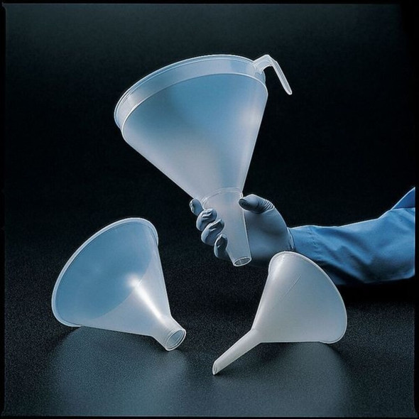 Sp Scienceware Funnel,1.15 gal.,Polypropylene,White H14712-0250