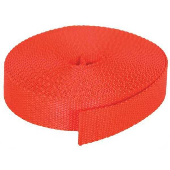 Bulk-Strap Bulk Webbing,27 ft x 3/4 In,2800lb N34027OR